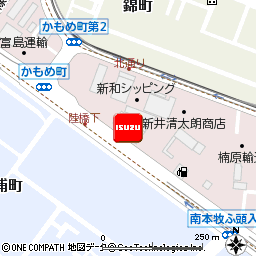 いすゞ自動車首都圏株式会社・本牧工場付近の地図