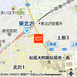 まいばすけっと東北沢駅東口店付近の地図