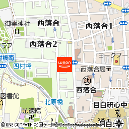 まいばすけっと西落合2丁目店付近の地図