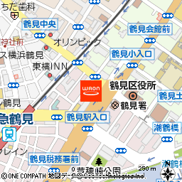 げんき堂整骨院鶴見駅前付近の地図