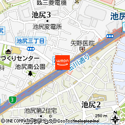 まいばすけっと池尻大橋駅西店付近の地図