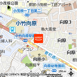 茶月小竹向原店付近の地図