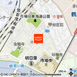 まいばすけっと鶴見市場下町店付近の地図