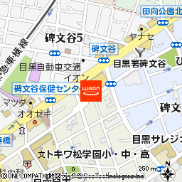 イオンスタイル碑文谷付近の地図