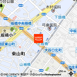 まいばすけっと南常盤台1丁目店付近の地図