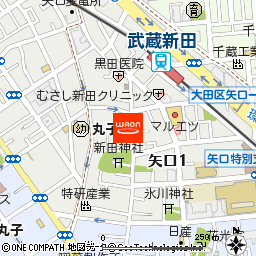 北嶋屋酒店付近の地図
