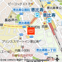 ＭＡＸ　ＫＥＬＬＹ恵比寿店付近の地図