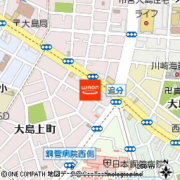 おつけもの慶大島上町店付近の地図