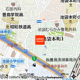 まいばすけっと池袋本町1丁目店付近の地図