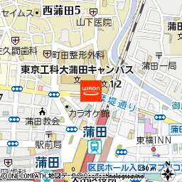 まいばすけっと蒲田工学院通り店付近の地図