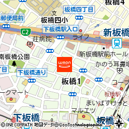 まいばすけっと新板橋駅南店付近の地図