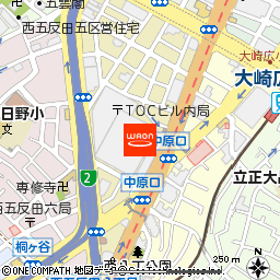 ラピーヌ　東京店付近の地図
