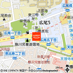 ＦｏｏｄｉｅＤｏｇｓＴＯＫＹＯ付近の地図
