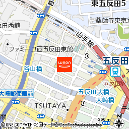 まいばすけっと西五反田2丁目店付近の地図