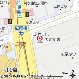 広尾支店付近の地図