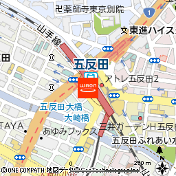 ＮｅｗＤａｙｓＫＩＯＳＫ五反田改札内付近の地図