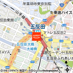 ＮｅｗＤａｙｓＫＩＯＳＫ五反田改札内付近の地図