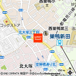 まいばすけっと西巣鴨1丁目店付近の地図