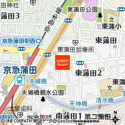 まいばすけっと蒲田キネマ通り店付近の地図