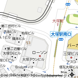 大塚支店付近の地図