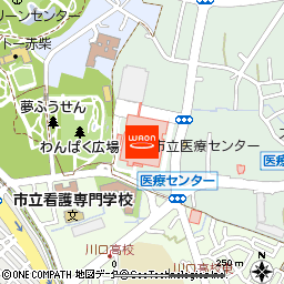 来人付近の地図