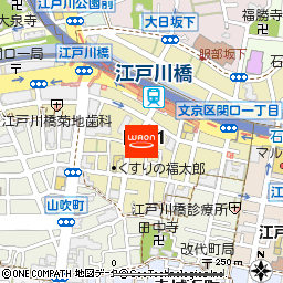 まいばすけっと江戸川橋駅南店付近の地図