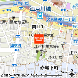 まいばすけっと江戸川橋地蔵通り店付近の地図