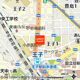 まいばすけっと王子北本通り店付近の地図