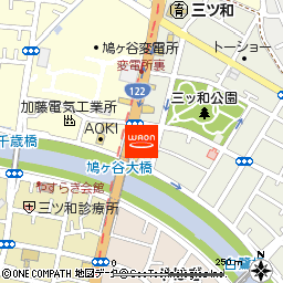 山遊堂　鳩ヶ谷店付近の地図