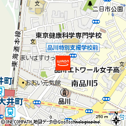 まいばすけっとゼームス坂店付近の地図