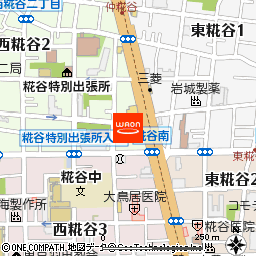 グルメシティ糀谷店付近の地図