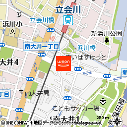 まいばすけっと立会川店付近の地図