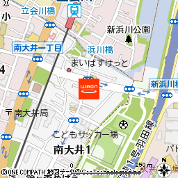 まいばすけっとしながわ区民公園北店付近の地図