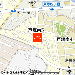 アイセイ薬局　戸塚安行店付近の地図