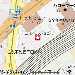 ＳＢＪ銀行本店付近の地図