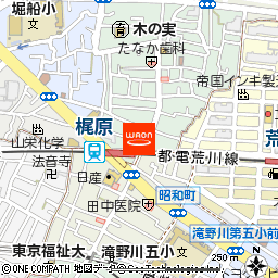 まいばすけっと梶原銀座通り店付近の地図