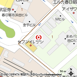 春日部駅前支店付近の地図