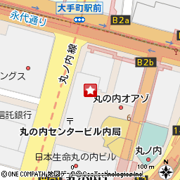 ＳＢＪ銀行東京支店付近の地図