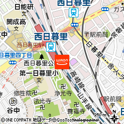 ＮｅｗＤａｙｓ西日暮里付近の地図