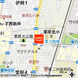 スマートドラッグ付近の地図