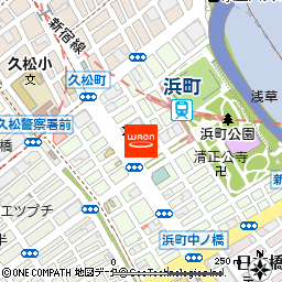 明治座　平木製菓付近の地図