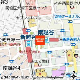 ＮｅｗＤａｙｓ南越谷付近の地図