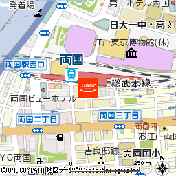 まいばすけっと両国駅東口店付近の地図