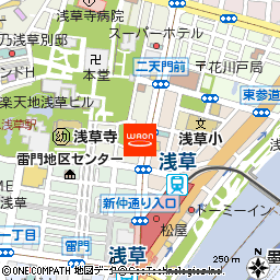 ｙａｙａ．ｓａｌｏｎ付近の地図