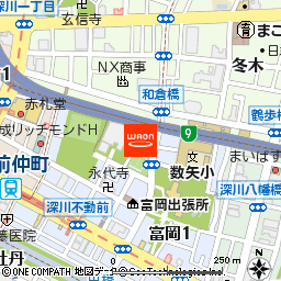 ５１サンコンテアン付近の地図
