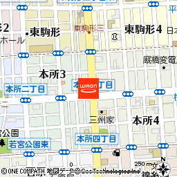 まいばすけっと本所3丁目店付近の地図