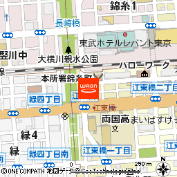 まいばすけっと錦糸町駅西店付近の地図