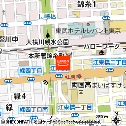 シーシーガーデン付近の地図