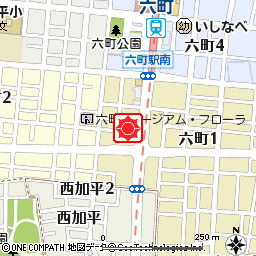 六町ビジネスステーション付近の地図