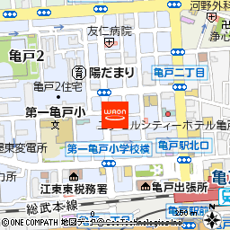 ｏｎｅ’ｓ　ｐｌａｃｅ付近の地図